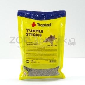 Tropical Turtle Sticks Универсальный корм для всех видов черепах в виде плавающих палочек, 300 гр (пакет) - фото 1 - id-p155306026