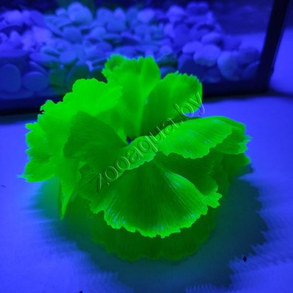Коралл силиконовый зеленый 14х11х9см (SH205SG)