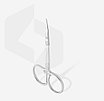 Ножницы для кутикулы Staleks Pro Exclusive 23 Type 1 (magnolia), фото 2