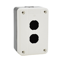 Корпус пластиковый XAL-B02 2 кнопки белый, 
PMA PC