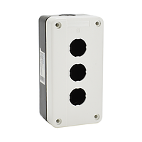 Корпус пластиковый XAL-B03 3 кнопки белый, 
PMA PC