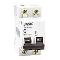Автоматический выключатель ВА 47-29, 2P 63A
(C) 4,5кА EKF Basic