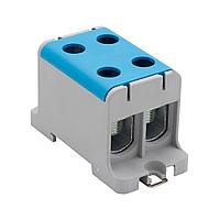 Клемма силовая вводная двойная КСВ 16-95 
синяя EKF PROxima