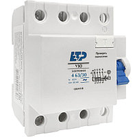 Устройство защитного отключения DLF364 4Р 
63А/30мА (электронное)