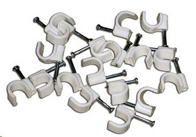 Скоба крепежная 5мм круглая (уп/50 шт) EKF PROxima