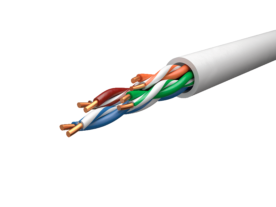 Кабель сетевой UTP cat5e 4х2х0,5 CU (305m): продажа, цена в Минске ...