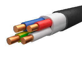Кабель ВВГнг-LS 4х2,5 (ПОИСК-1)