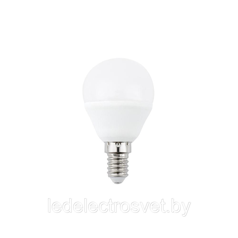 Лампа светодиодная G45-d 6W 230В 4000K E14 (ДИММЕР)