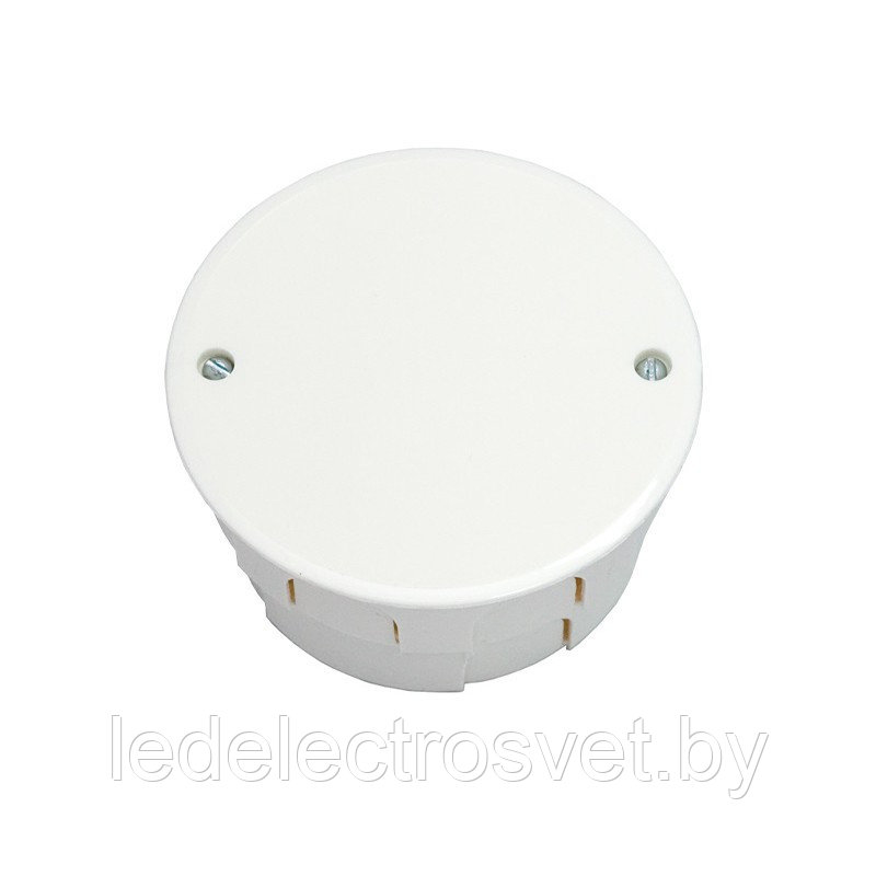 Коробка монтажная КМ-216 d88 мм, h52 мм IP20 скрытая 
установка