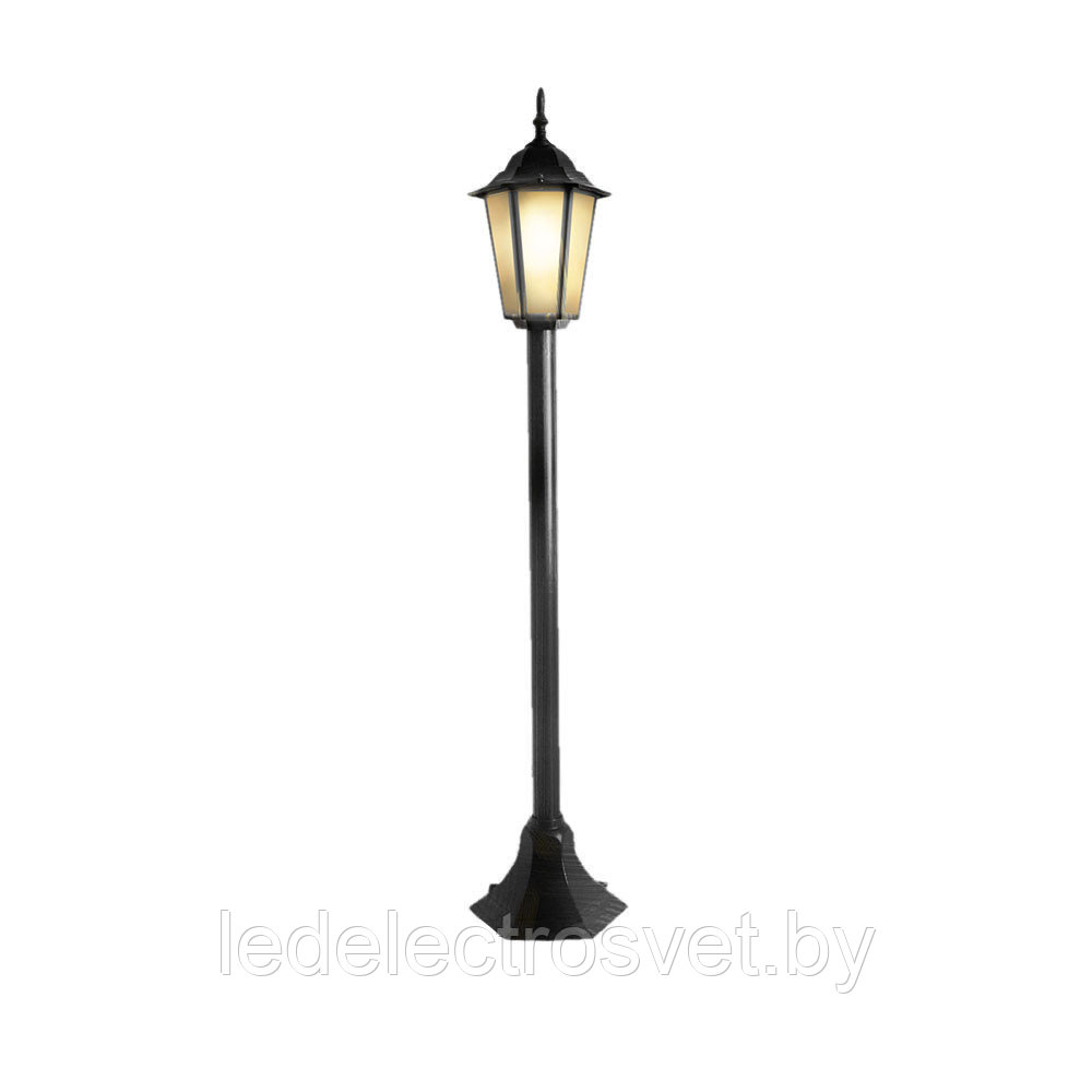 Уличный светильник на столбе GL 1014F IP44 черный - фото 1 - id-p171680757