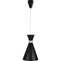 Светильник подвесной VESTA 50311 TOKYO 1x60W, Е-27, 
черно-белый