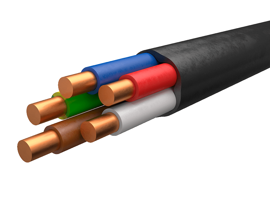 Кабель ВВГнг 5х4 (БелРоскабель)