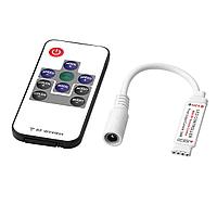 Контроллер для светодиодных лент C-RF-001 
RF RGB Remote mini