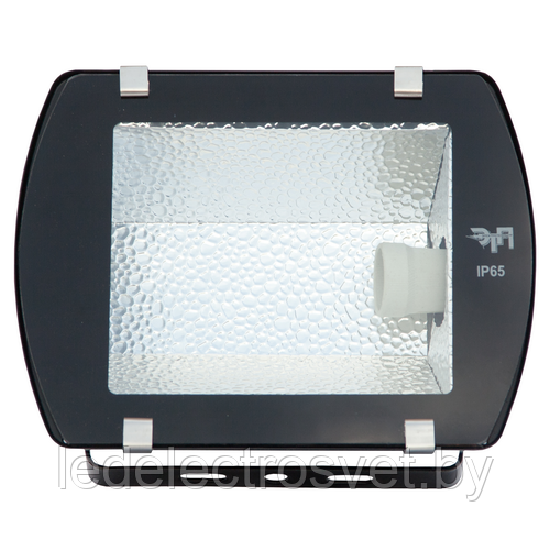 Прожектор металлогалогенный FLD09 150W 230V E27 IP65 (для лампы ДНАТ/ДРИ) черный + 2 лампы 150W E27 240V - фото 1 - id-p171677143