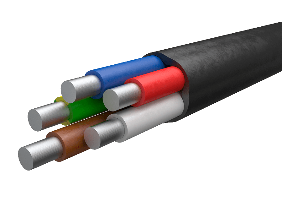 Кабель АВВГ 5х16 (БелРоскабель)