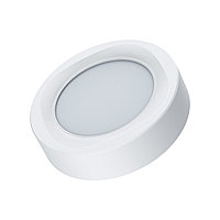 Светодиодная панель накладная 6W 4000K круг, 
накладная