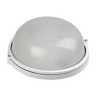 Светильник НПП 6002L (HPL007L) 100W/220V IP54, круг белый