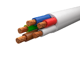 Провод ПВС 5х1,5 (Экокабель)