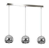 Светильник подвесной EMIBIG BALL CHROME 404/3 3X60W, E27