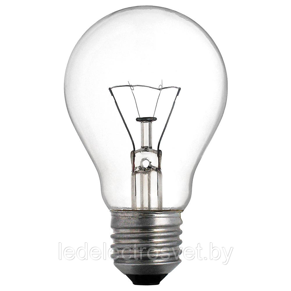 Лампа накаливания 40W Б230-40-6 Е27 BELSVET - фото 1 - id-p171680954