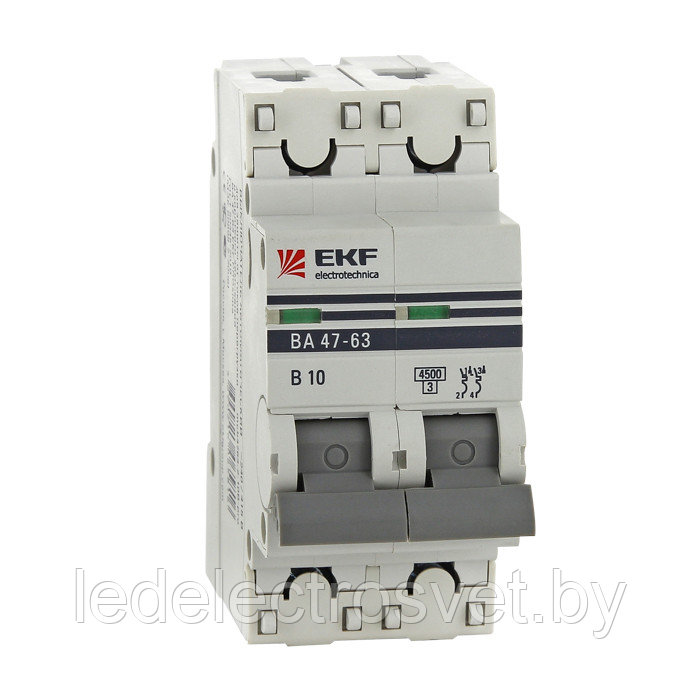 Автоматический выключатель ВА 47-63, 2Р 32А 
(D) 4,5кА EKF PROxima
