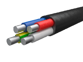 Кабель АВВГ 4х10 (ПОИСК-1)