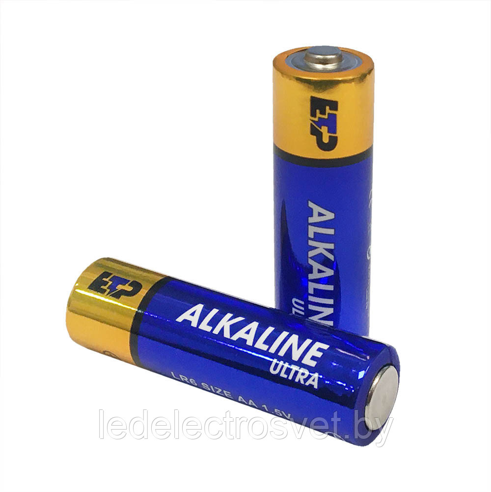 Алкалиновая батарейка АА/LR6 1,5 V, 40 шт ETP - фото 1 - id-p171680075