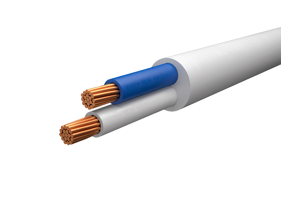 Провод ПВС 2х0,75 (Брэкс)