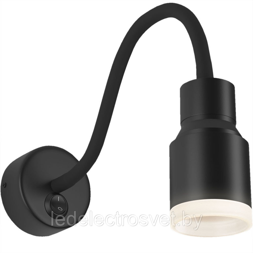 Настенный светодиодный светильник с гибким корпусом Molly MRL LED 1015 черный - фото 1 - id-p171681068