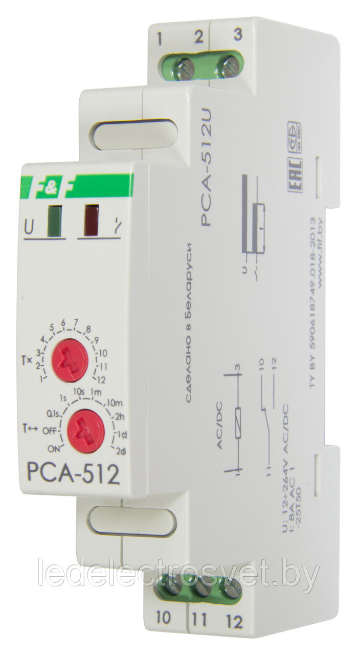 Реле времени программируемое PCA-512U