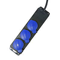 Удлинитель H05RR-F 3 гнезда 5м, 16А/3,6кW с з/к, ПВС 3х1,5 IP44