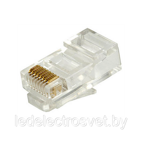 Коннектор RJ45 8P8C cat6e