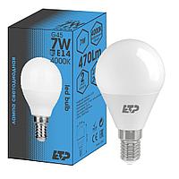 Лампа светодиодная G45 7W 4000K E14