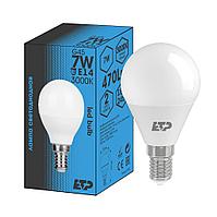 Лампа светодиодная G45 7W 3000K E14