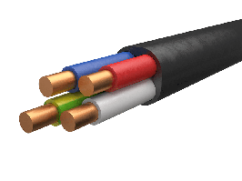 Кабель ВВГнг 4х2,5 (ПОИСК-1)