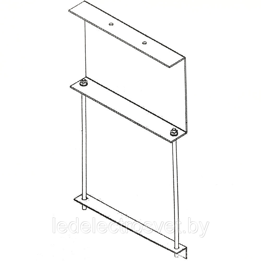 Кронштейн для крепления трубостойки ТР-ЩУЭ-3/1-ШПКТР 
IP54