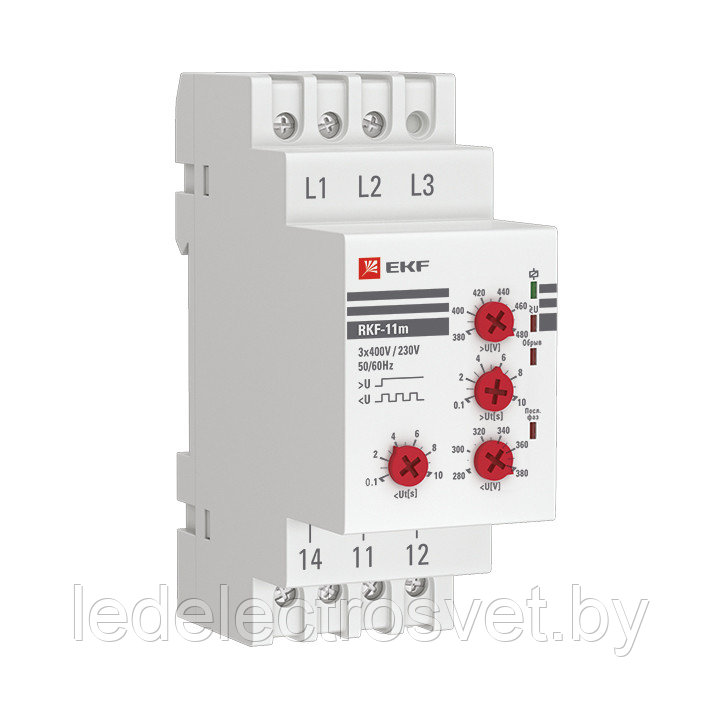 Реле контроля фаз RKF-11m EKF PROxima