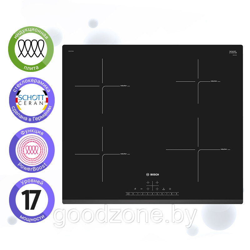 Варочная панель Bosch PIE631FB1E