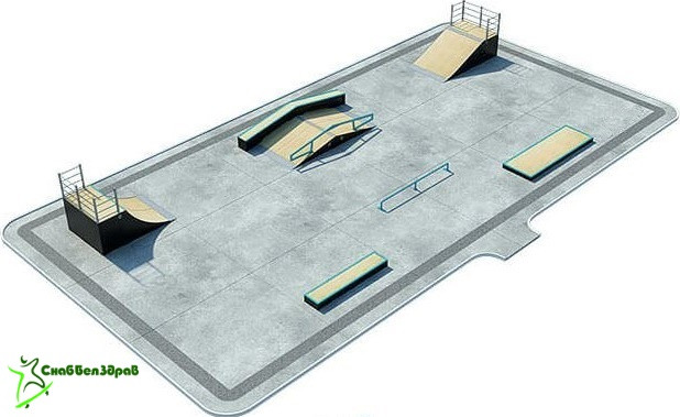 Проект скейт-парка СБЗ01