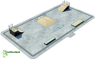 Проект скейт-парка СБЗ02