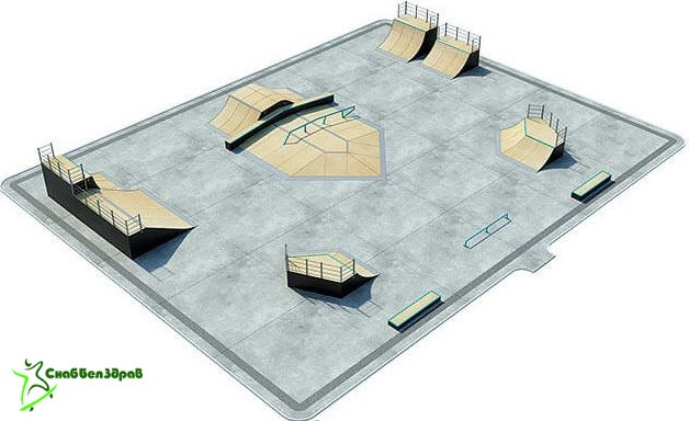 Проект скейт-парка СБЗ10