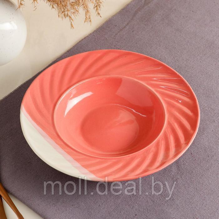 Тарелка для пасты "Фламинго", 22 см - фото 1 - id-p171360730