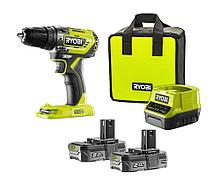 ONE + / Ударная дрель-шуруповерт RYOBI R18PD5-220S