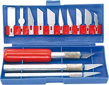 Набор ножей для резьбы по дереву 13 лезвий, 16 элементов Top Tools