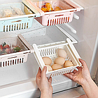 Контейнер органайзер для холодильника/ Подвесной ящичек в холодильник для хранения раздвижной, фото 2