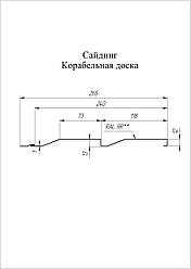 Корабельная Доска 0,265 Grand Line 0,45 Print Premium   Antique Wood