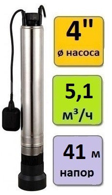 Насос для колодца UNIPUMP ECO FLOAT-2 с попл. выкл, фото 2