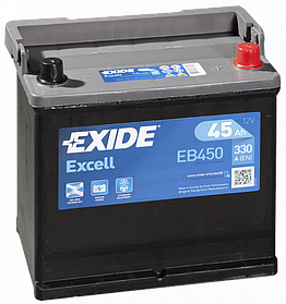 Автомобильный аккумулятор Exide Excell EB450 (45 А/ч)