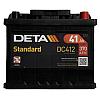 Автомобильный аккумулятор Deta Standard DC412 (41 А/ч)
