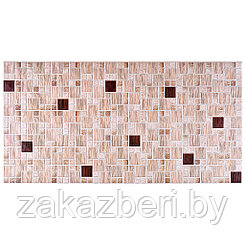 Декоративная панель из ПВХ мозаика 48,2х96см, s0,3мм "Дуб белфорт" (Россия)